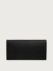 Gancini Continental Wallet in Black