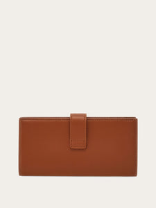 Hug Continental Wallet in Cognac