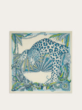 Load image into Gallery viewer, Animalier Print Silk Foulard
