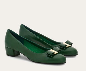 VARA PUMP FOREST GREEN
