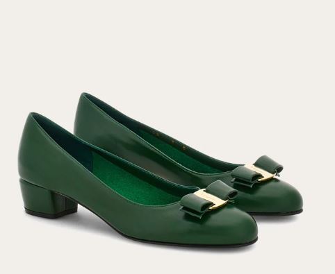 VARA PUMP FOREST GREEN