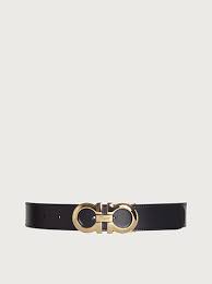 Reversible and adjustable Gancini belt