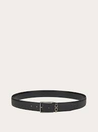 Reversible and adjustable Gancini belt