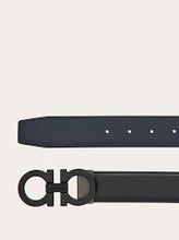 Load image into Gallery viewer, Reversible and adjustable Gancini belt
