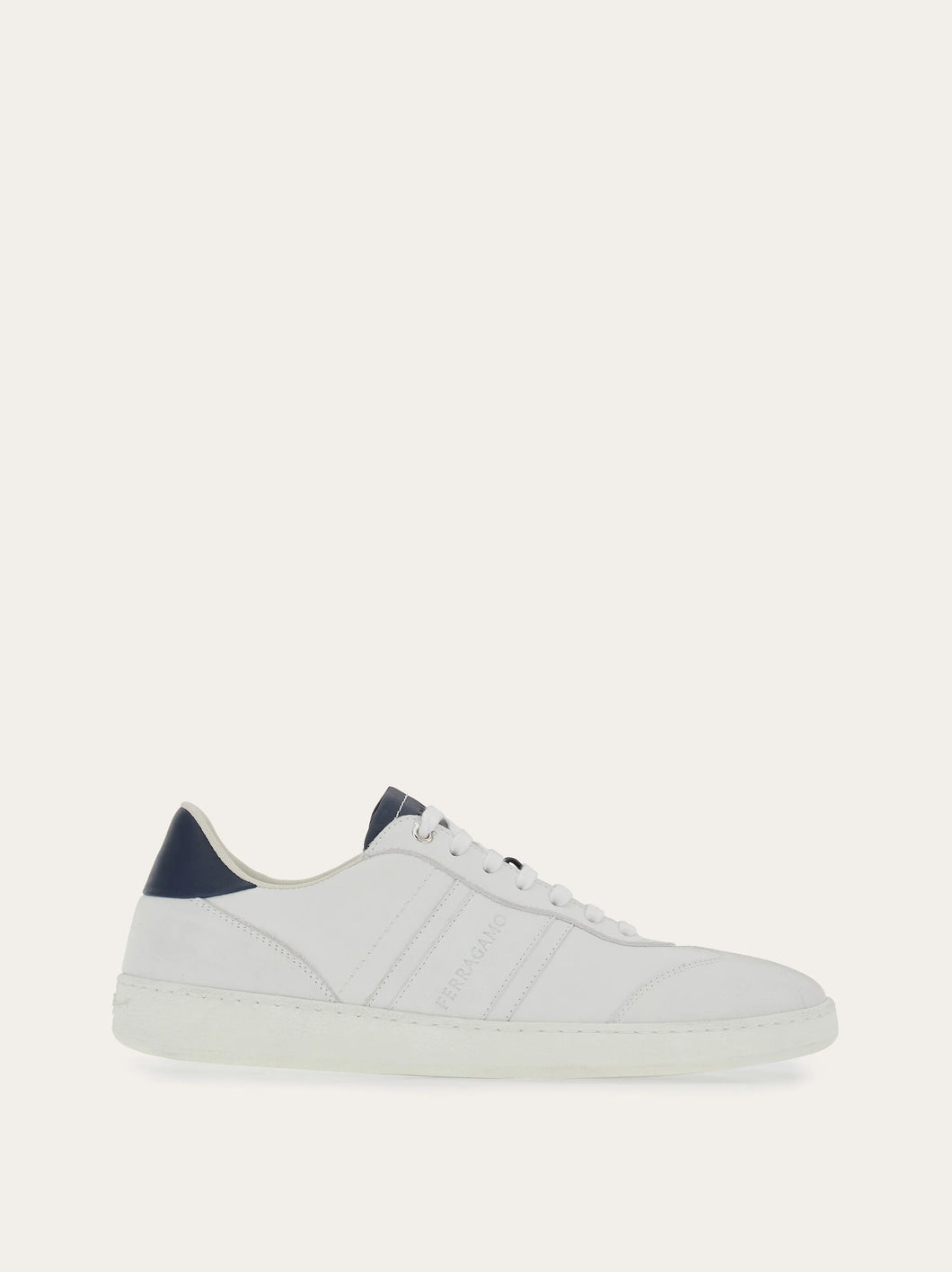 Achille in Bianco/Blue Marine