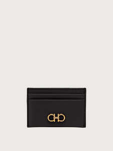 Gancini Credit Card Holder in Black
