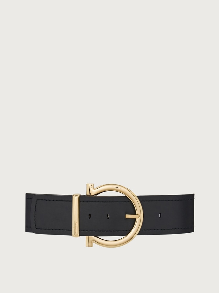 Wide Gancini Belt