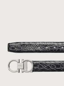 Adjustable alligator belt