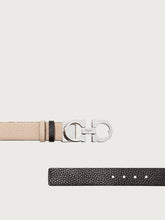 Load image into Gallery viewer, Reversible and adjustable Gancini belt

