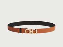 Load image into Gallery viewer, Reversible and adjustable Gancini belt

