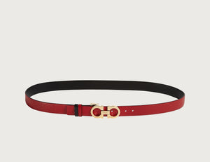Reversible and Adjustable Gancini belt
