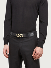 Load image into Gallery viewer, Reversible and adjustable Gancini belt
