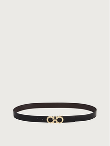 Reversible and adjustable Gancini belt
